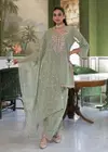 Sara 2 By Afsana Tissue Readymade Farsi Salwar Suits Wholesale Price In Surat
